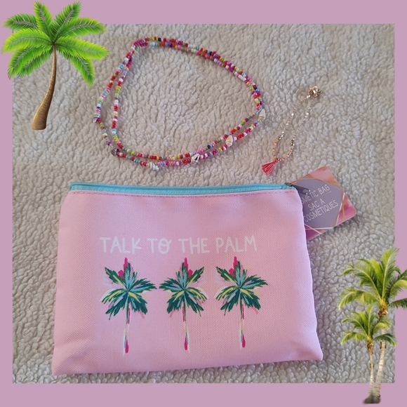 🦋 Palm Tree Jewelry Set - Picture 1 of 6